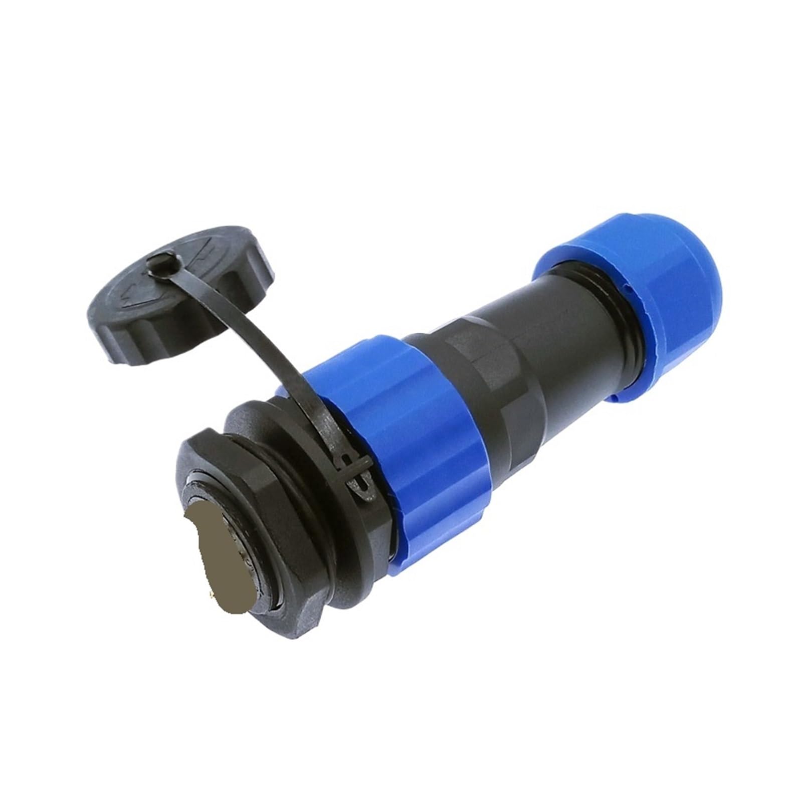 Conector recto SP20 de 14 pines con sellado estanco IP67 para cableado