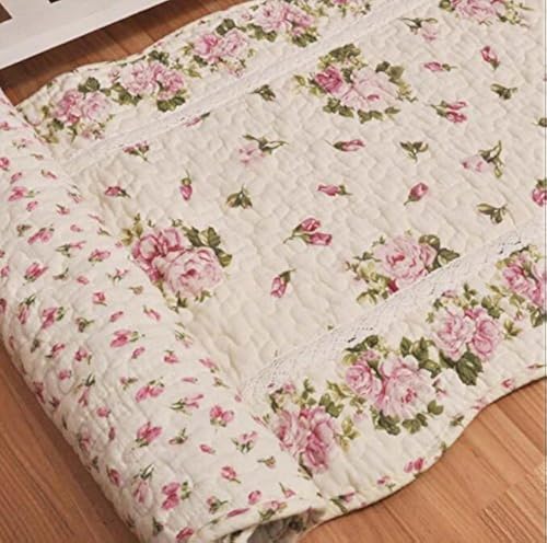 Tapete decorativo rustico rosa USTIDE 50x135 cm miniatura 1