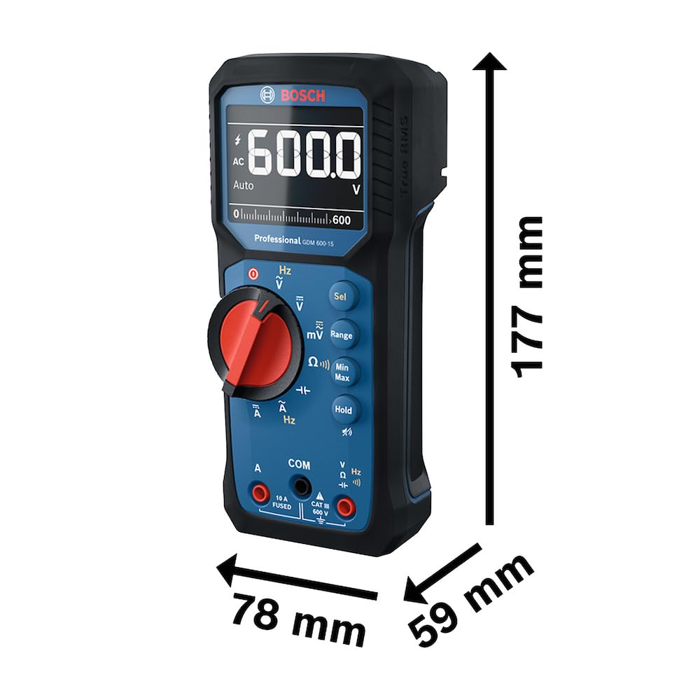 Bosch Dijital Multimetre GDM 600-15 Professional