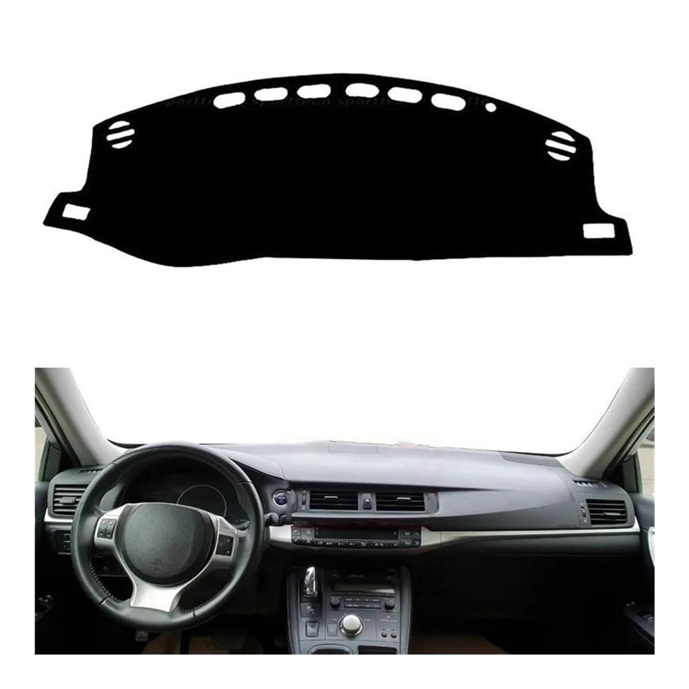 Funda para salpicadero coche Lexus CT 200h 2011-2019 protector solar textil 8