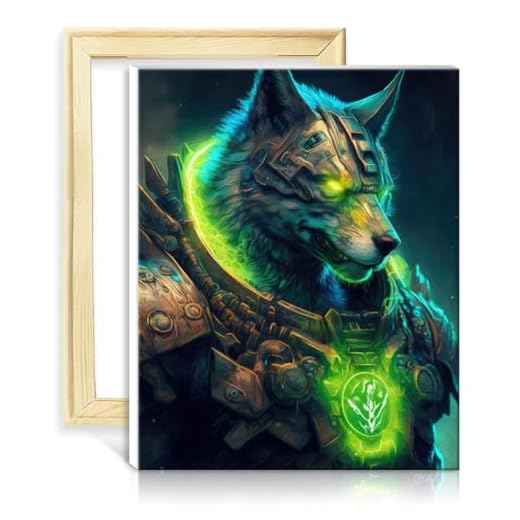 DIY Space Marine Paint by Numbers Kit