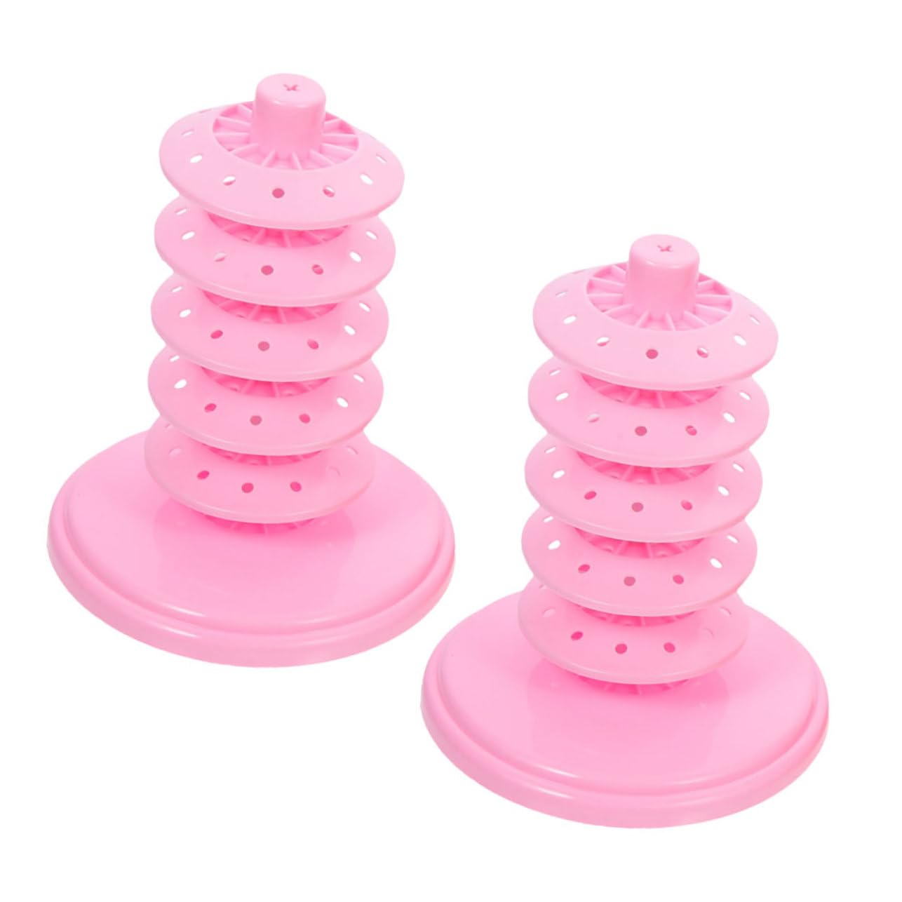 COLLBATH Candy Display Stand Lollipop Rack Lollipop Tree Holder Lollipop Stand for Wedding Candy Holder Candy Pop Tower Candy Table Display Cake Pops Stand Holes Lollipop Pink Pp