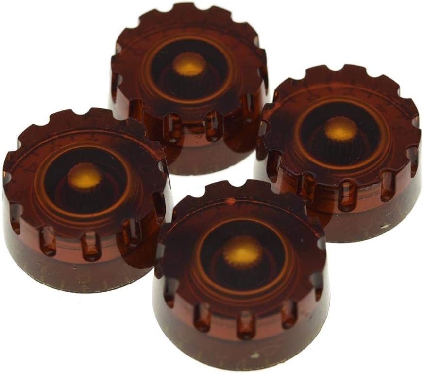 Amazon.com: Dopro 4pcs USA(Imperial) LP Guitar Speed Dial Knobs 24 Fine ...