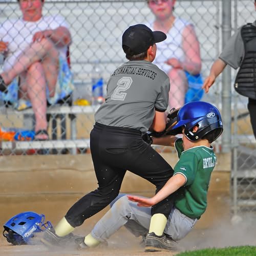 Image of Zhanmai Baseball Belt and Socks Combo, Adjustable Elastic Belt and Softball Socks, Multiple Sizes for Youth Boys Girls, Adult