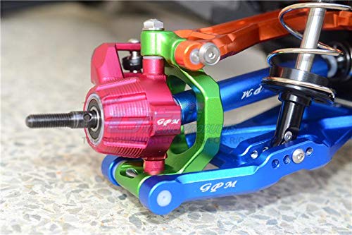 X Maxx Motor Mount GPM Alu Front C Hub Caster Blocks For Traxxas 1/6 XRT 1/5 X-MAXX Ultimate 8S 6S X Maxx Rc Car