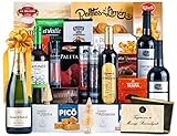 Lote Regalo Cesta de Navidad Selección Gourmet · Regalo Personal o de Empresa · Agradecimiento Adviento y Navideño. Incluye Tarjeta Dedicada y Personalizada Cia&Co (LOTE A207)