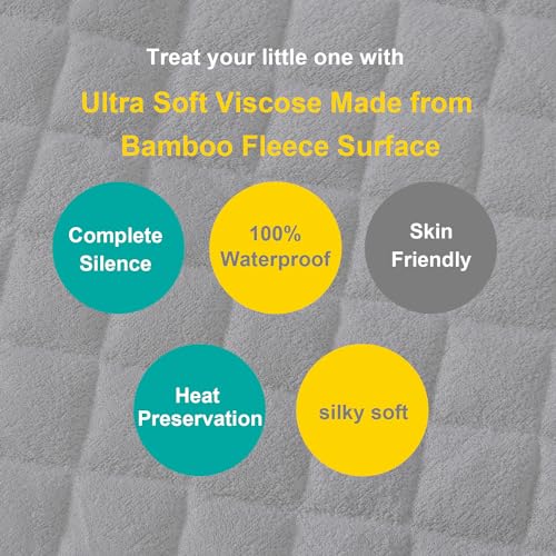 Biloban 8431270866515 Waterproof Crib Mattress Protector Pad Cover thumb #3