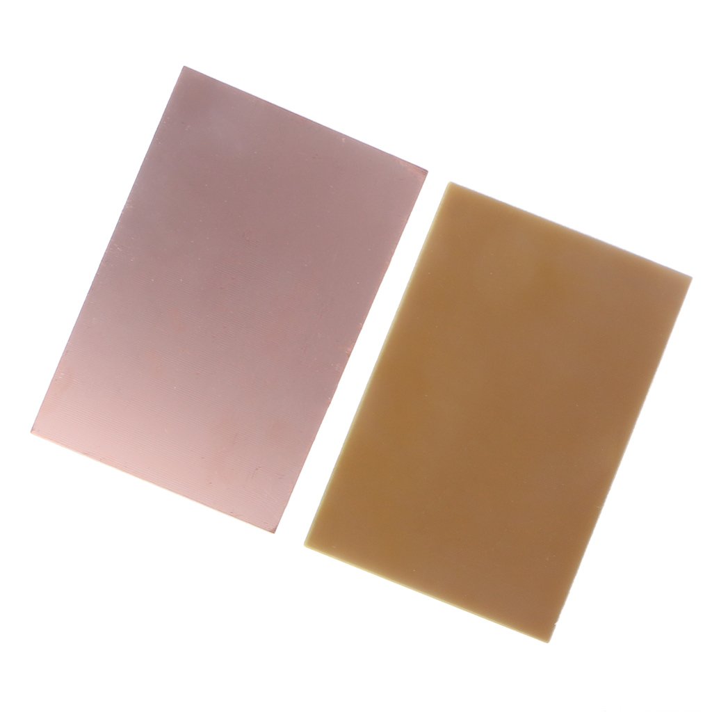 hokojix 3 Pcs 10x15cm Single Side PCB Copper Clad Laminate Board FR4 1.5mm for Proje