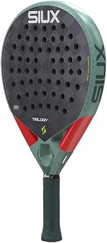 Siux – Padel Racket Trilogy Pro 2026 Ash Green Professional Level Round Shape – Absolute Control with Precision