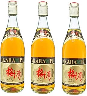 Takara Umeshu Plum Wine Original 750ml Alc. 10% by Vol (Pack of 3)