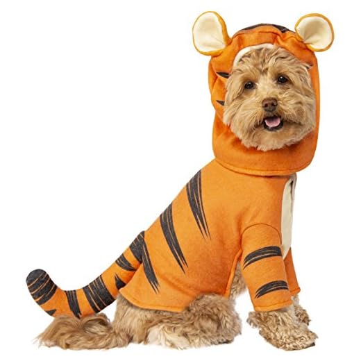 Disney Disfraz de Winnie The Pooh para Mascota, Tigger