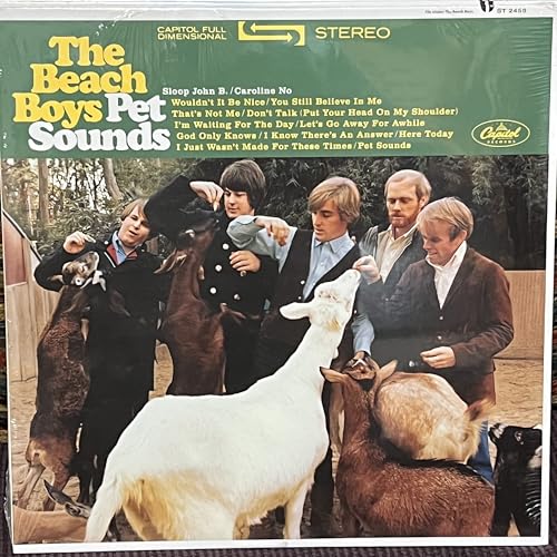 Album Art for Pet Sounds (Yellow w/ Green Splatter) by The Beach Boys