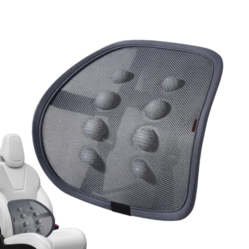 Soporte de respaldo para asiento de coche, soporte lumbar para silla Offiice, respaldo de conducción, almohada de malla de apoyo lumbar, cojín de respaldo inferior de malla, cojín de ventilación para