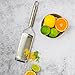 Microplane Professional Series Kitchen Grater Fine for Hard Cheese, Citrus Fruits, Garlic, Chili, Cinnamon and Nutmeg with Stainless Steel Blades - Made in USA