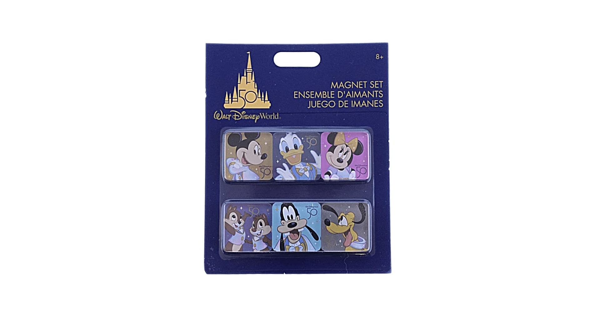 Disney Parks Magnet Set - Walt Disney World - 50th
