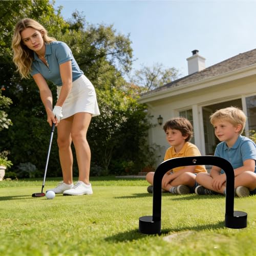 Putting Gate avec aide à l'alignement pour exercices de swing