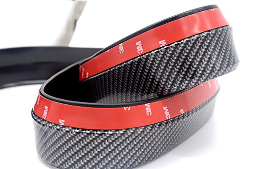 Padrão de fibra de carbono do carro através de Adaskala com pá frontal, lábio frontal de fibra de ca