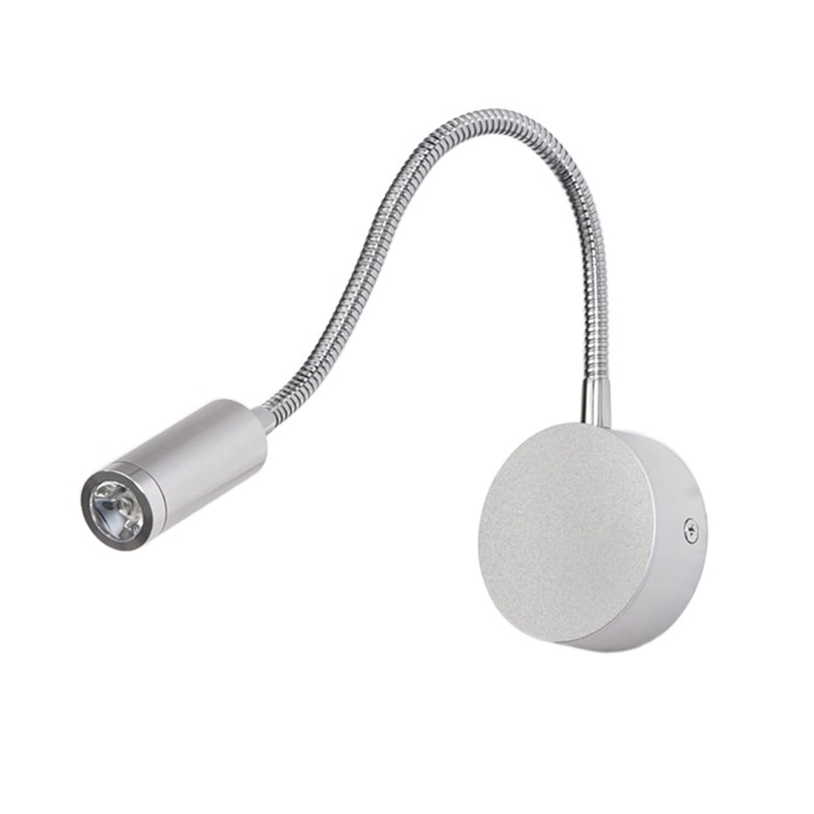 GDBAGKDQK 3W Reading Wall Lights with Switch Adjustable Bedroom Bedside Sconces Mounted Study Lamps Fixture Bright Lights