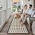 HUGEAR Outdoor Rug 2.5'x8' Runner Patios Clearance Waterproof Mat Outside Carpet Reversible Plastic Straw Camping Rugs Hallway Porch Deck Camper Balcony Backyard