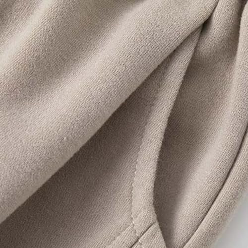 Fleece Lined Baggy Sweatpants for Teen Girls Oversized Wide Leg Loose Track Pants Elastic High Waist Casual Joggers3