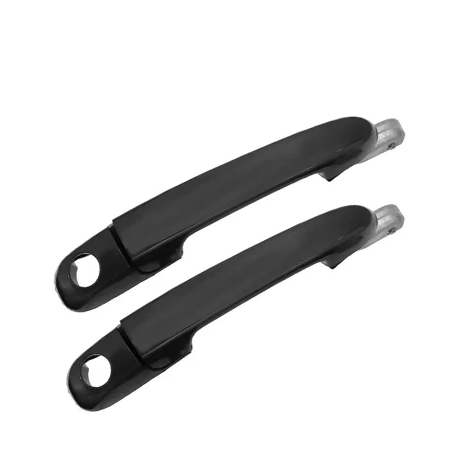 Jeiuvrao Car Front Rear Left Right Exterior Door Handles for Hyundai Accent(Front Pair)