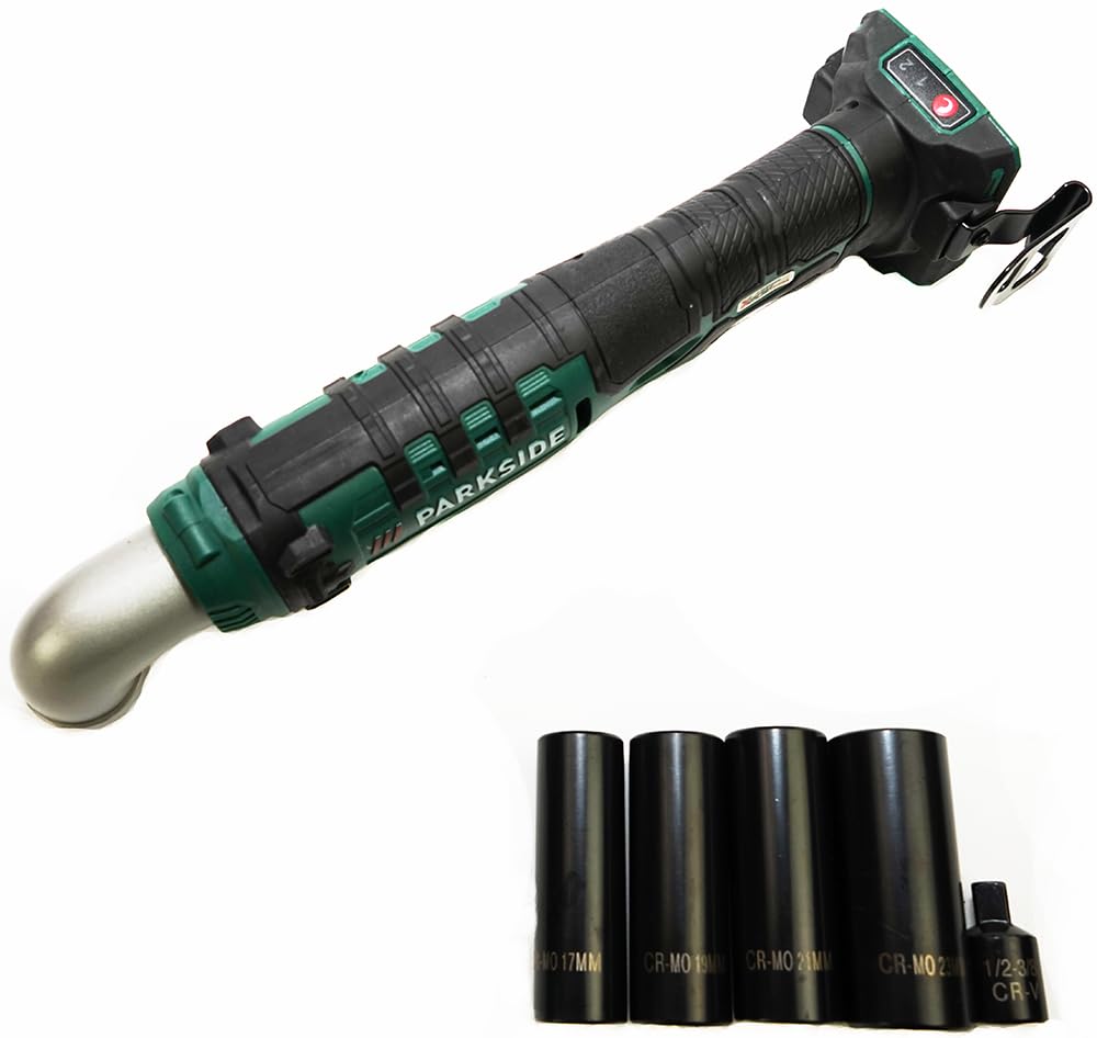 HEADNMORE® Zestaw z akumulatorową wkrętarką udarową PARKSIDE® 20 V 1/2 cala PAWS 20 A1 i breloczkiem do kluczy HEADNMORE® (akumulator 2 x 2 Ah)