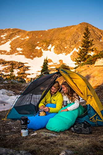 Image of Kelty Far Out Backpacking Tent + Tent Footprint Package, Backpacking Starter Kit and Camping Shelter, Stuff Sack Included