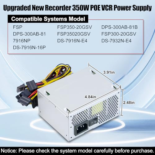 Fuente de alimentación LXun DPS-300AB-81B 350W ATX Semi-Modular miniatura 2