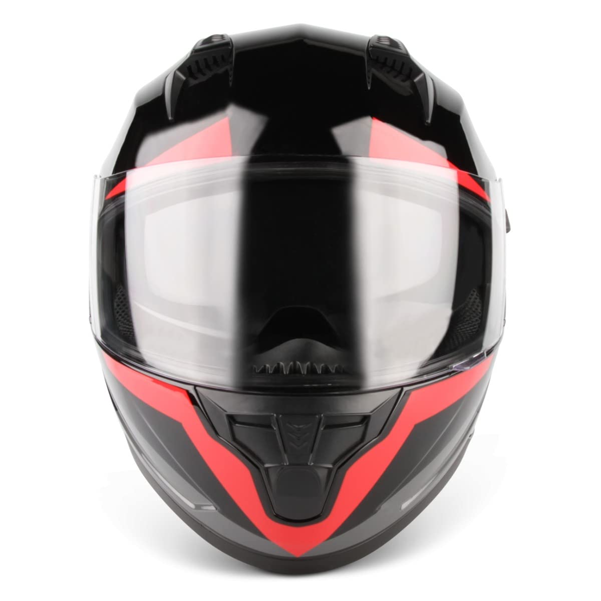 VINZ Becket Integralhelm mit Sonnenblende ECE 22.06 | Motorrad Helm Vollvisierhelm Mopedhelm | Motorradhelm Full-Face Helme | In Gr. XS-XXL