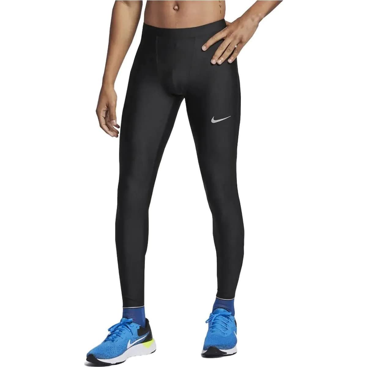 Cheap nike run division power speed leggings in grey Hotsell