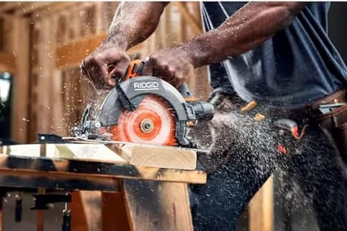 RIDGID 18V Cordless 6 1/2 in. Circular Saw (Tool Only) thumbnail 5