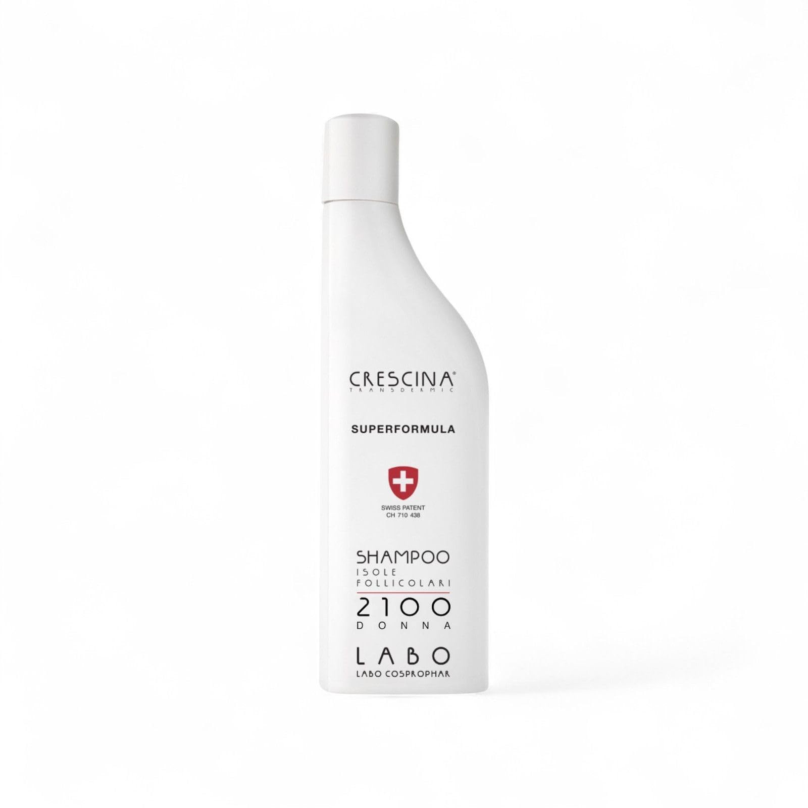 Crescina Shampoo Superformula Isole Follicolari Stimola la Ricrescita per Capelli Diradati 2100 Donna 150ml