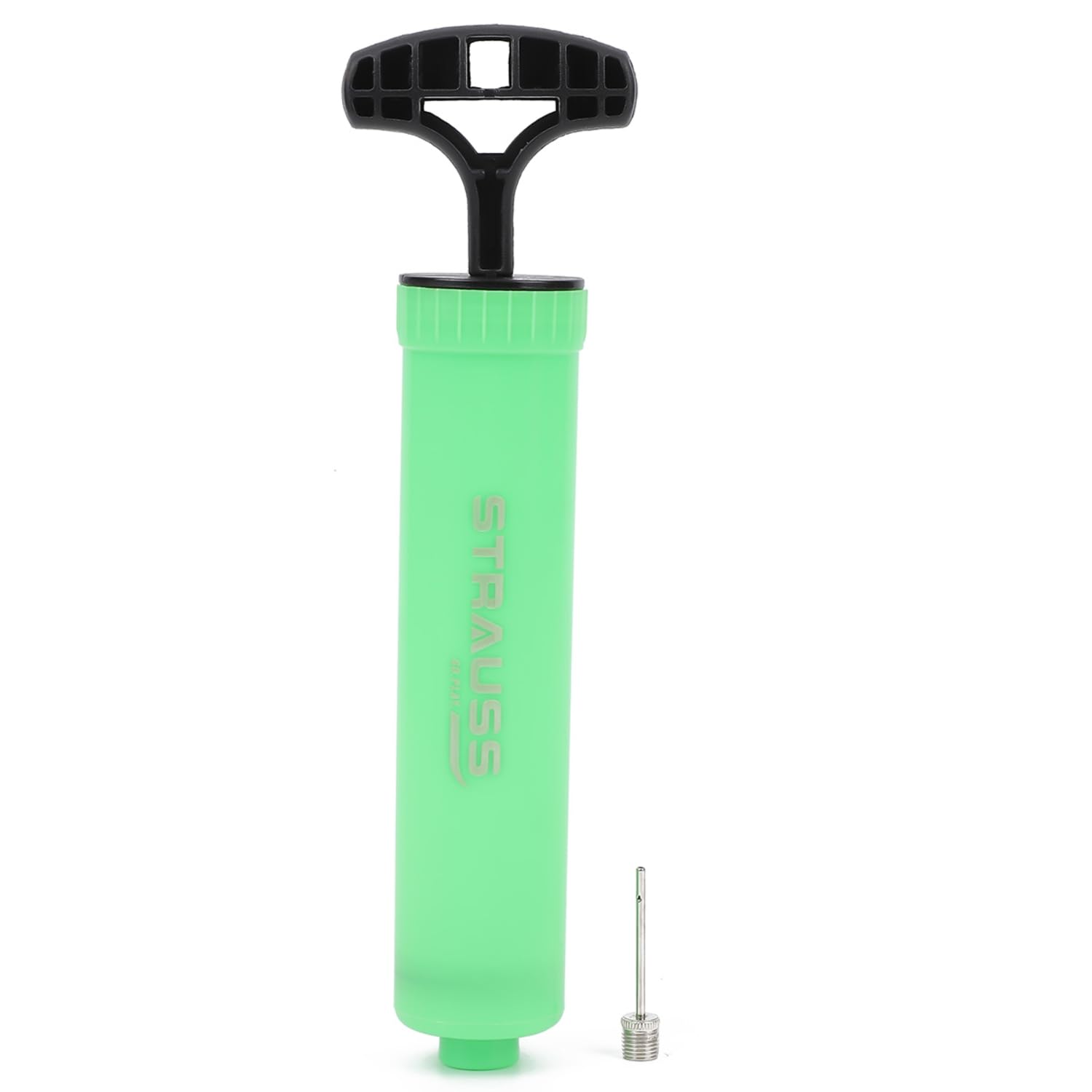 Strauss Hand Air Pump for Sports | Suitable for Football, Volleyball, Basketball, Rugby, Soccer Ball, Other Inflatable Balls | Air Inflator with Stainless Steel Pin (1 pcs), (Green) (B0C4FHPSZY) Amazon Price History, Amazon Price Tracker