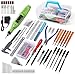 Upgrade 108 Pcs for Model Tool Kits,Hobby Tool Tool Sets,lncluding Electric Polishing Machine & Tool Box,for Gundam Model Kits,Basic Model Building,Repairing and Remove,Art and Crafts etc (HIJIRH)