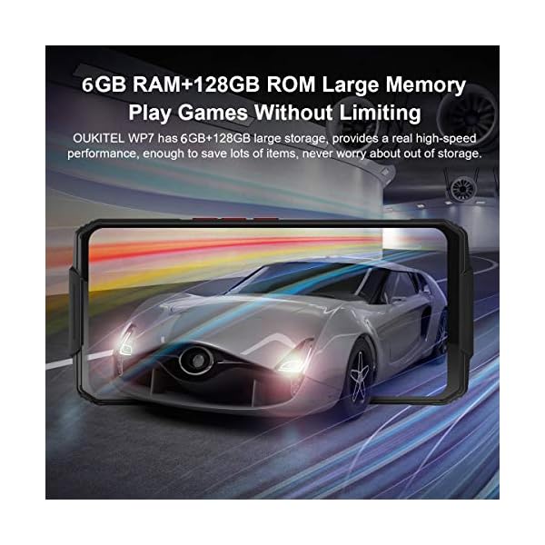 OUKITEL WP15 Unlocked Rugged Smartphone 128GB+8GB Cell Phone