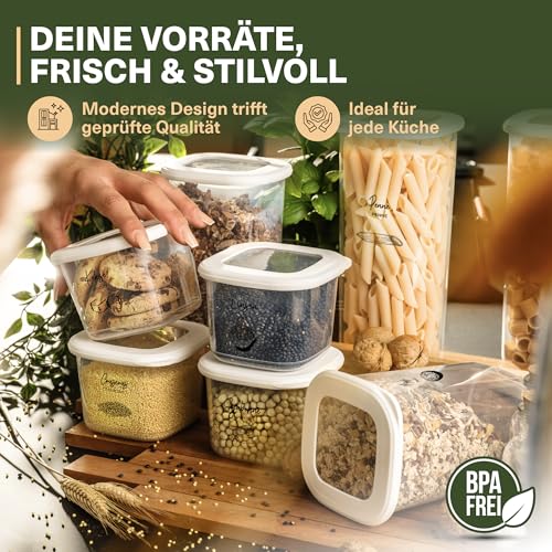 Viwares Vorratsdosen mit Deckel Luftdicht, 24er Vorratsbehälter Set – Ansicht 6