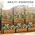 DWVO 72" H x 42" W Outdoor Privacy Fence, Planter Box with Trellis, Wood Fence Panel, Privacy Wall Outdoor for Backyard, Patio,1 Panel, Brown