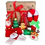  Genérico Regalo Navidad Perro - Juguetes para morder, Peluche para Perro, Disfraz para Perro, Cosas Navidad Perro, Accesorios Perro, Bolsas Caca Perro. Perro Raza pequeña y Cachorros.