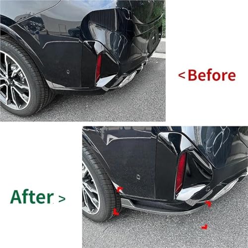 Aile becquet voiture pour BMW X4 LCI, protège et transforme le pare-choc