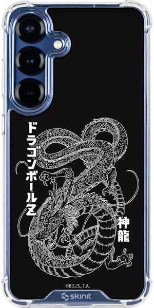 Skinit Clear Phone Case Compatible with Galaxy S25 FE - Officially Licensed Dragon Ball Z One Wish Shenron Design