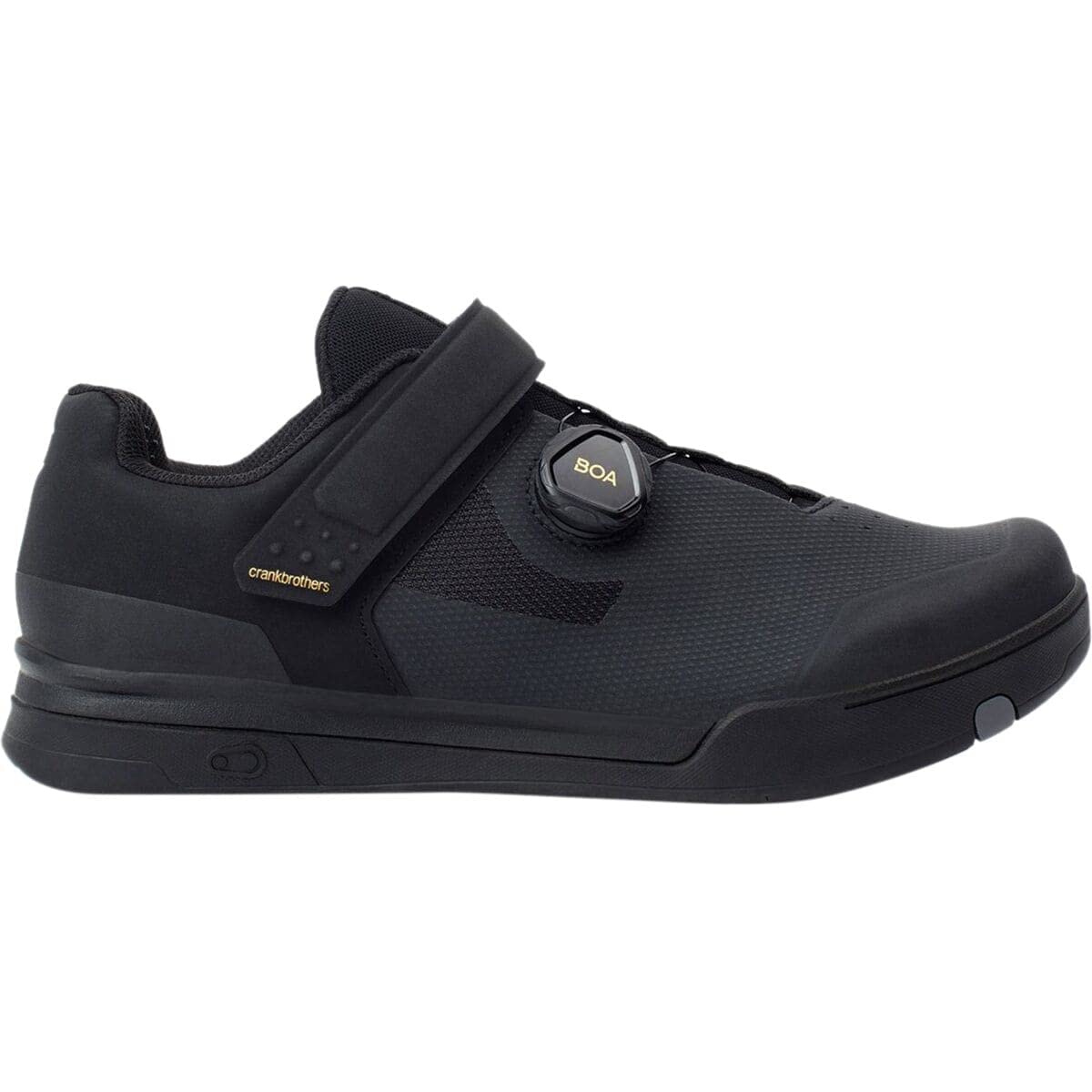 CrankbrothersCrank Brothers Mallet Boa Mountain Bike Shoes BLACK-GOLD 14