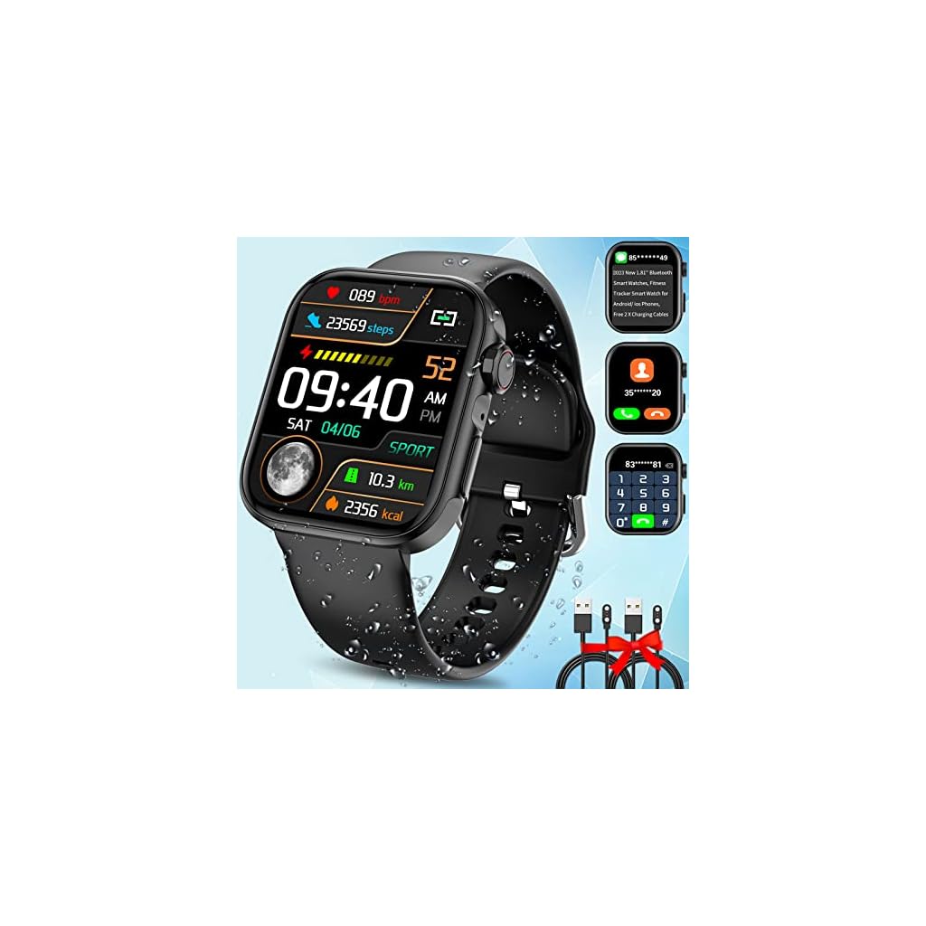 Smart-Watch-for-Men-Women-181-Full-Touch-Screen-Smartwatch-with-AnswerMake-CallHeart-Rate-Sleep-Monitor-Waterproof-Bluetooth-Fitness-Tracker-Smart-Watches-Sports-Applicable-to-Android-IOS