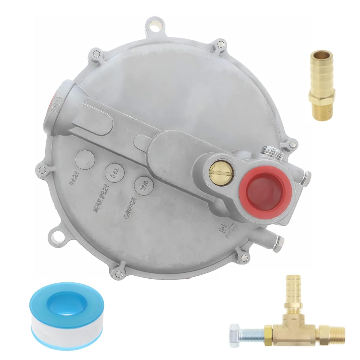 Photo 1 of Chacarbtu Low Pressure 039-122 Regulator Generator Converter Natural Gas Lp Garretson Impco Style