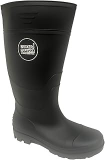 sole london MENS SLIP ON RUBBER WATERPROOF RAIN WINTER WELLINGTONS WELLIES BOOTS SHOES