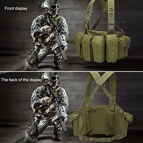 Colete TáTico Leve, Bolsa De Revista Com VáRios Bolsos, Colete De CaçA Ao Ar Livre, Equipamento De A