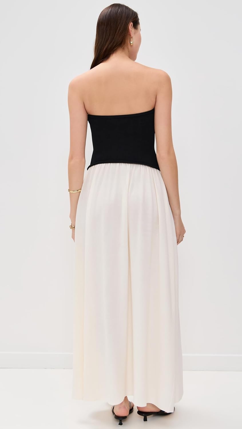 Solid & Striped Women's The Strapless Soglio Dress - Image 3