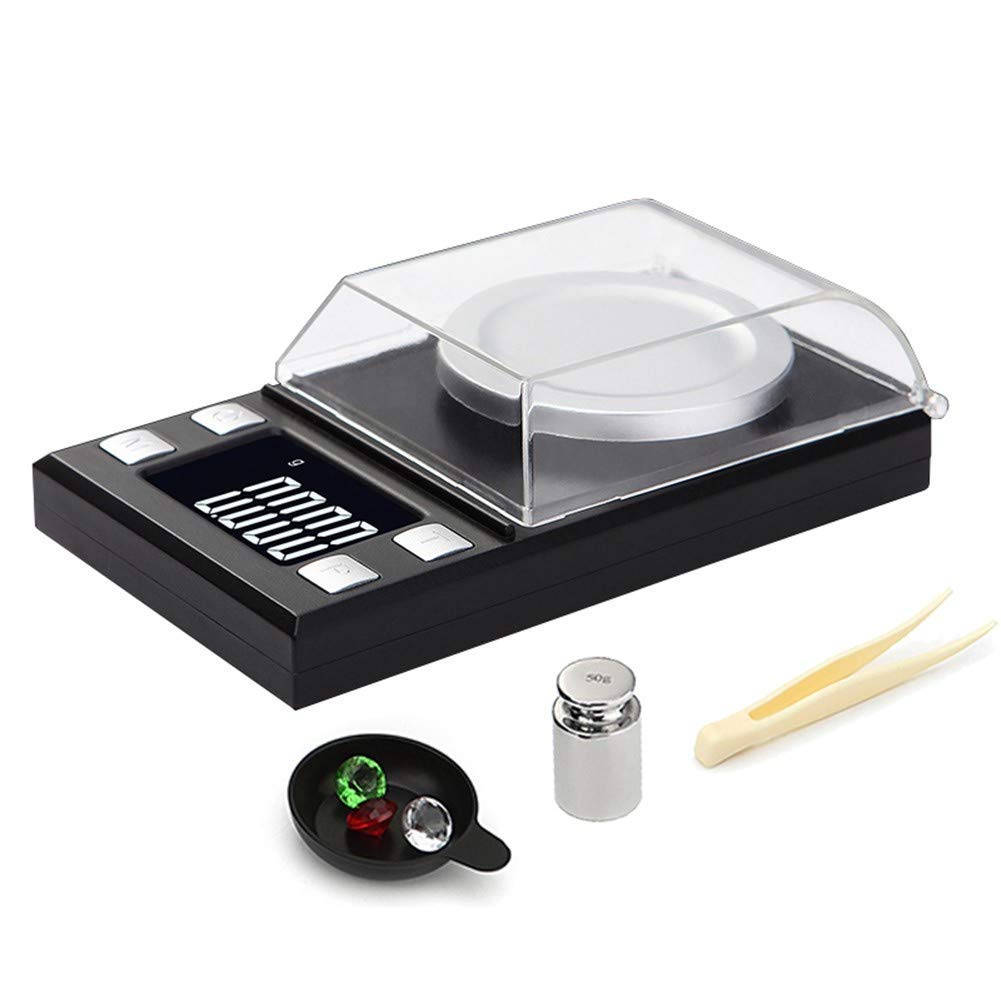 Báscula electrónica de Bolsillo para joyería, balanza de precisión de 0,001 g, para Laboratorio, con Diamantes, Oro, Germen, Medicina, miligramo, China, 100 g 0,001 g