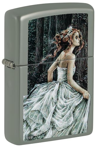 Zippo Briquet Tempête – Victoria Francés Sauge – Rechargeable à Vie – Boîte Cadeau – Construction Métallique – Fabriqué aux États-Unis Zippo Briquet Tempête – Victoria Francés Sauge – Rechargeable à Vie – Boîte Cadeau – Construction Métallique – Fabriqué aux États-Unis