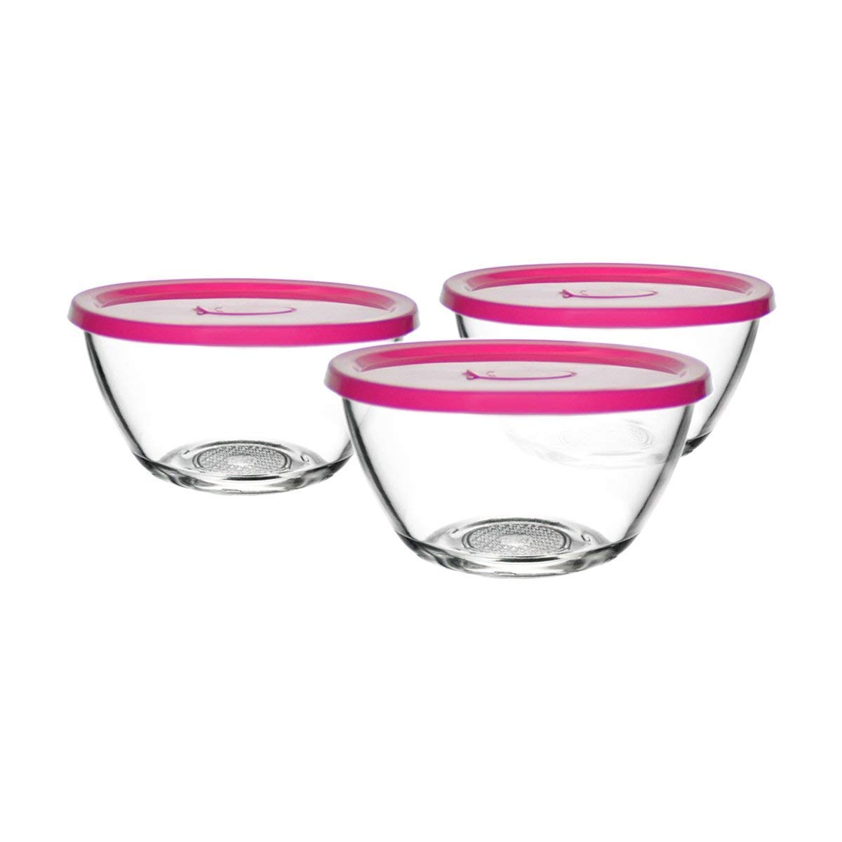 Buy Meldique Glass Bowl, Storage Bowl Set, Glass Storage Bowl 2 pcs Set