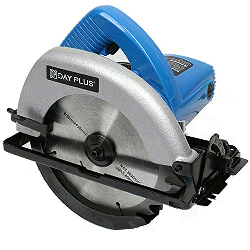 Lucg Circular Saw Wood Cutting Tool 180mm Saw Blade Power Corded, 4700RPM Cutting 55mm (90º), 38mm (45º),Double Safety Switch 900W Electric Tool for DIY Cutting Wood, Plastic, Soft Metal, Steel